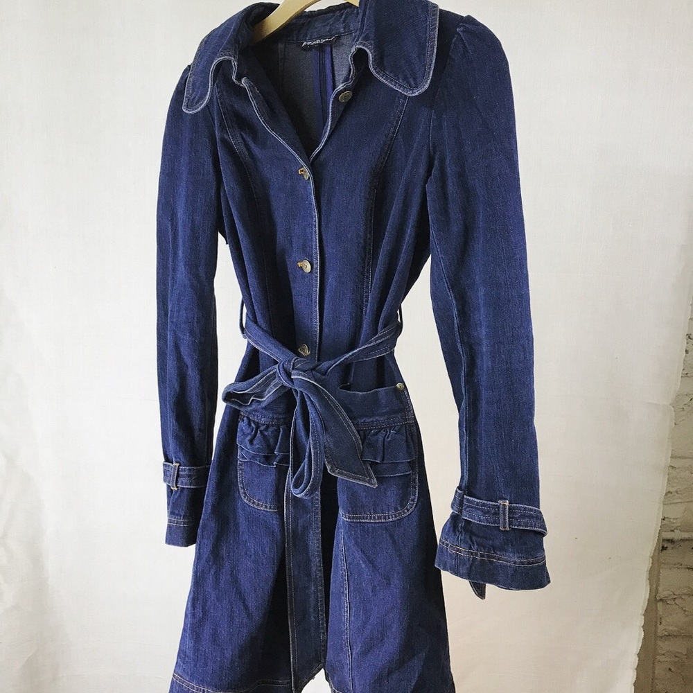 Betsey Johnson denim jacket size 8